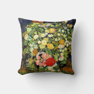 Van Gogh - Boeket Bloemen in een Vaas Kussen