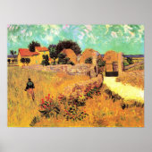 Van Gogh - Boerderij in Provence, Poster (Voorkant)