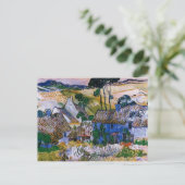 Van Gogh - Boerderijen nabij Auvers Briefkaart (Staand voorkant)