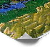 Van Gogh - Boerderijen nabij Auvers Poster (Hoek)