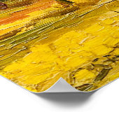 Van Gogh Bois de Boulogne People Walking Poster (Hoek)