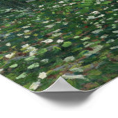 Van Gogh - bomen en ondergroei Poster (Hoek)