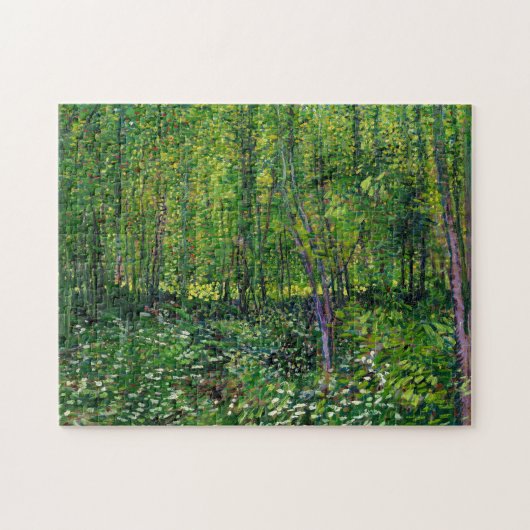 Van Gogh Bomen en Onderhout Legpuzzel (Horizontaal)