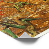 VAN GOGH - Bomen in de asieltuin Poster (Hoek)