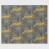 Van Gogh bomen in de tuin, klassiek impressionist Cadeaupapier (Vlak)