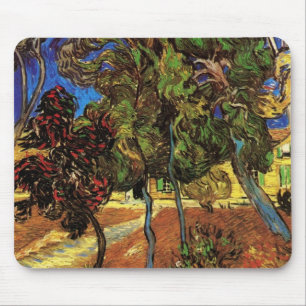 Van Gogh Bomen in de tuin, Saint Paul Ziekenhuis Muismat