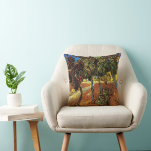 Van Gogh Bomen in de tuin, Sint Paulus Ziekenhuis Kussen