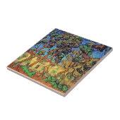 Van Gogh - Bomen in de tuin van het St Paul Hospit Tegeltje (Zijkant)