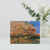 Van Gogh - Boomgaard in bloei Briefkaart (Staand voorkant)