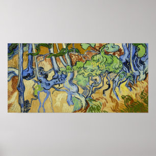 Van Gogh - Boomwortels Poster