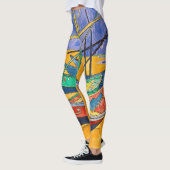Van Gogh Boten Impressionisme Strand Leggings (Links)