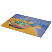 Van Gogh-boten Impressionisme Strand Snijplank (Hoek)