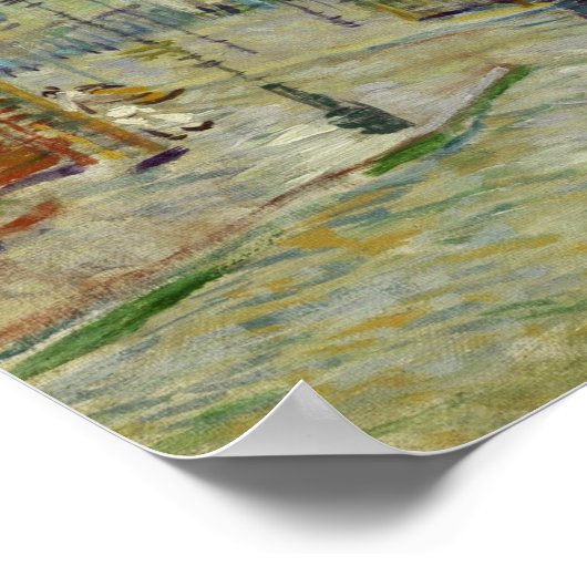 Van Gogh - Boulevard de Clichy Poster (Hoek)