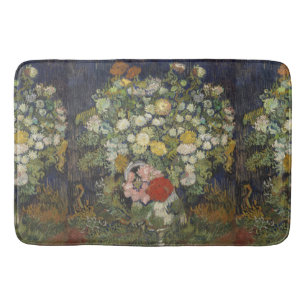 Van Gogh  Bouquet van Bloemen in een Vase Badmat