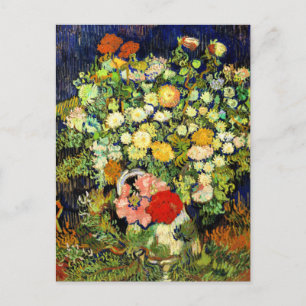 Van Gogh - Bouquet van Bloemen in een Vase Briefkaart