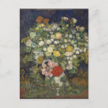 Van Gogh  Bouquet van Bloemen in een Vase Briefkaart<br><div class="desc">Een prachtige afdruk van "Bouquet of Flowers in a Vase" | Vincent van Gogh | olie op canvas | circa 1890 | Huidige locatie van het oorspronkelijke Metropolitan Museum of Art, New York. Vincent van Gogh (1853 - 1890) was een Nederlandse Post-Impressionistische schilder die in iets meer dan tien jaar...</div>