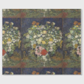 Van Gogh Bouquet van Bloemen in een Vase Cadeaupapier (Vlak)