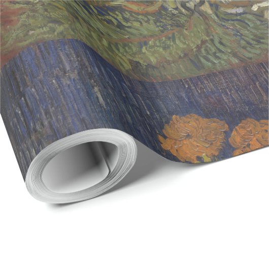 Van Gogh Bouquet van Bloemen in een Vase Cadeaupapier (Rol Hoek)