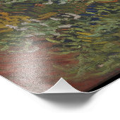 Van Gogh  Bouquet van Bloemen in een Vase Foto Afdruk (Hoek)