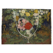 Van Gogh Bouquet van Bloemen in een Vase Groot Cadeauzakje (Achterkant)