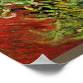 Van Gogh - Bouquet van Bloemen in een Vase Poster (Hoek)