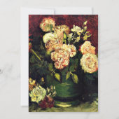 Van Gogh - Bowl met pony's en Rozen Kaart (Voorkant)