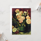 Van Gogh - Bowl met pony's en Rozen Kaart (Voorkant / Achterkant in situ)