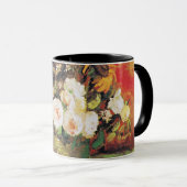 Van Gogh - Bowl met zonnebloemen, Rozen en andere Mok (Voorkant rechts)