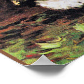 Van Gogh - Bowl met zonnebloemen, Rozen... Poster (Hoek)