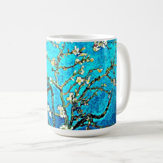 Van Gogh - Branches met Ammond Blossom Koffiemok (Voorkant rechts)