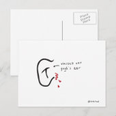 van gogh briefkaart (Voorkant / Achterkant)