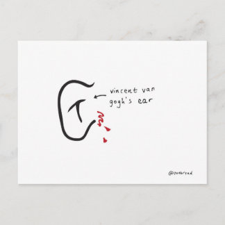 van gogh briefkaart
