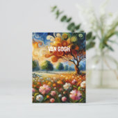 Van gogh briefkaart (Staand voorkant)