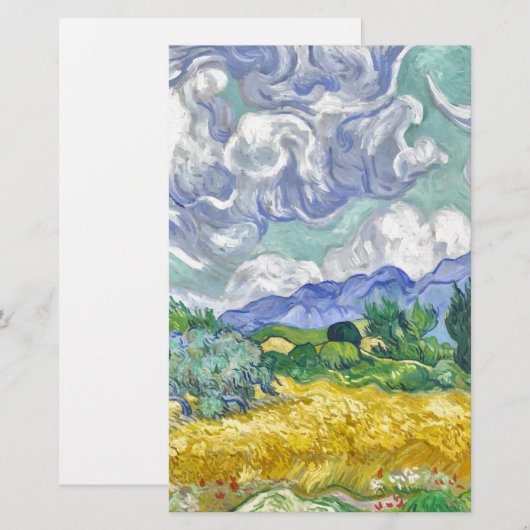Van gogh briefpapier (Voorkant / Achterkant)