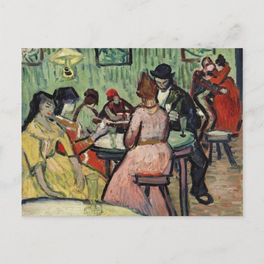 Van Gogh Brothel Painting Briefkaart (Voorkant)