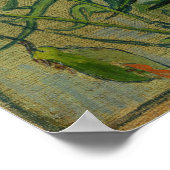 Van Gogh - Butterflies en papavers Poster (Hoek)