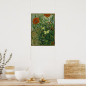 Van Gogh - Butterflies en papavers Poster (Keuken)
