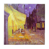 Van Gogh Cafe Impressionist Painting Tegeltje (Voorkant)