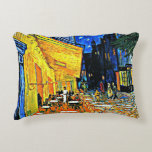 Van Gogh - Cafe Terrace Accent Kussen<br><div class="desc">Vincent van Gogh schilderij,  Cafe Terrace</div>