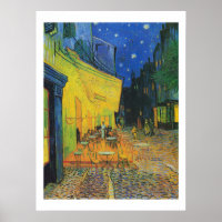 Van Gogh | Cafe Terrace at Night | 1888