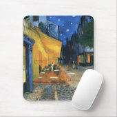 Van Gogh ,Cafe Terrace at Night Muismat (Met muis)