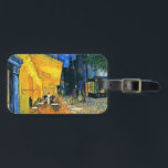 Van Gogh - Cafe Terrace Bagagelabel<br><div class="desc">Cafe Terrace,  populair schilderij van Vincent van Gogh</div>