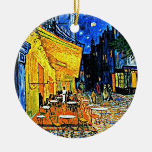 Van Gogh - Cafe Terrace, beroemd schilderij Keramisch Ornament