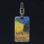 Van Gogh | Cafe Terrace bij nacht | 1888 Bagagelabel<br><div class="desc">"Cafe Terrace at Night" werd in 1888 voltooid door Vincent Van Gogh.</div>