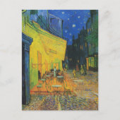 Van Gogh | Cafe Terrace bij nacht | 1888 Briefkaart (Voorkant)