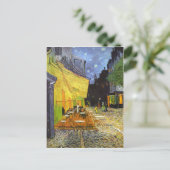 Van Gogh Cafe Terrace bij nacht Briefkaart (Staand voorkant)
