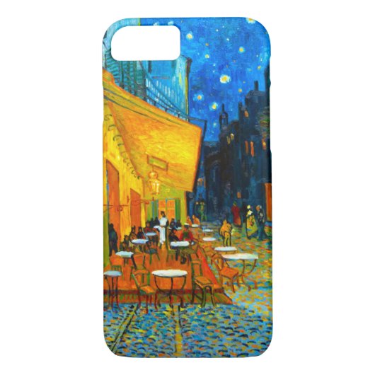 Van Gogh Café Terrace bij nacht Case-Mate iPhone Case (Achterkant)