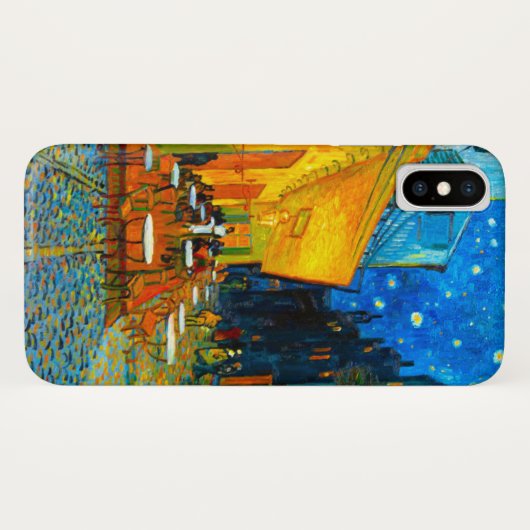 Van Gogh Café Terrace bij nacht Case-Mate iPhone Case (Achterkant (horizontaal))