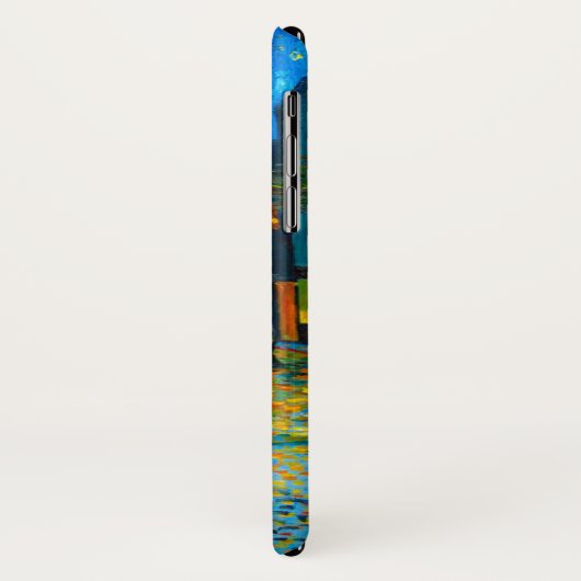Van Gogh Café Terrace bij nacht Case-Mate iPhone Case (Achterkant/links)