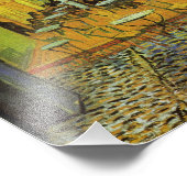 Van Gogh; Cafe Terrace bij nacht Foto Afdruk (Hoek)